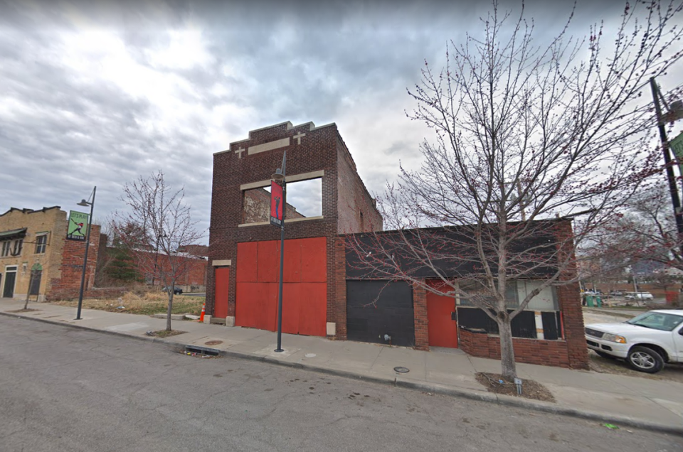 A building at 1814 Vine St., which is owned by the City of Kansas City, Missouri, can be seen in this Google Street View.