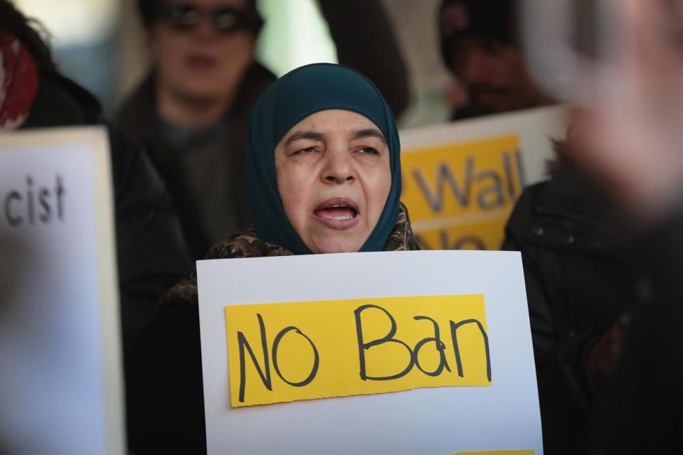 The travel ban has been controversial: Getty Images