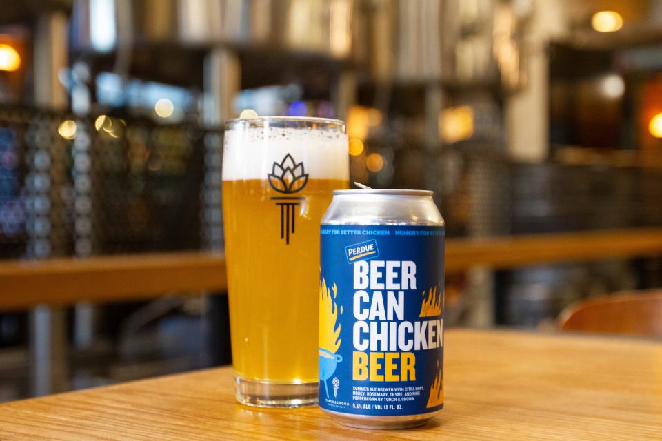 PERDUE® launches custom, first-of-its-kind Beer Can Chicken Beer, a summer ale expertly crafted to make the perfect beer can chicken.