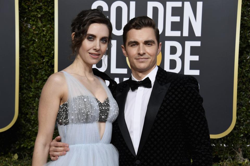 Alison Brie Dave Franco Golden Globes 2019