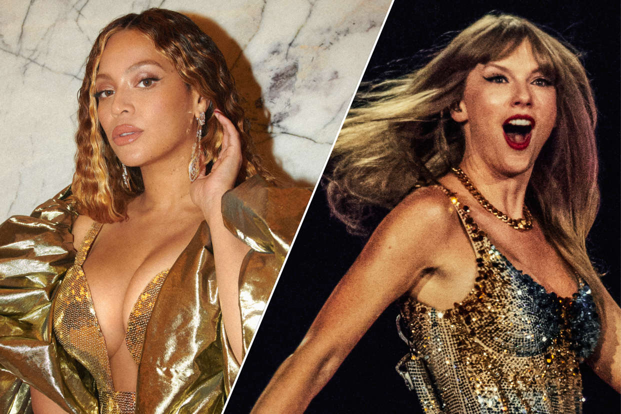Following Beyoncé and Taylor Swift around the world just became a job. (Getty Images)