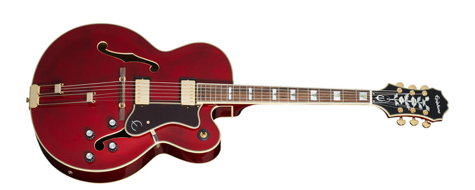 Epiphone Broadway in Wine Red