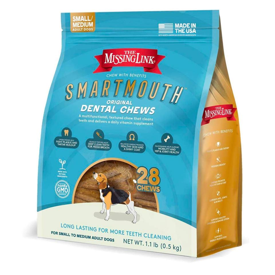 2) The Missing Link Smartmouth Dental Chew