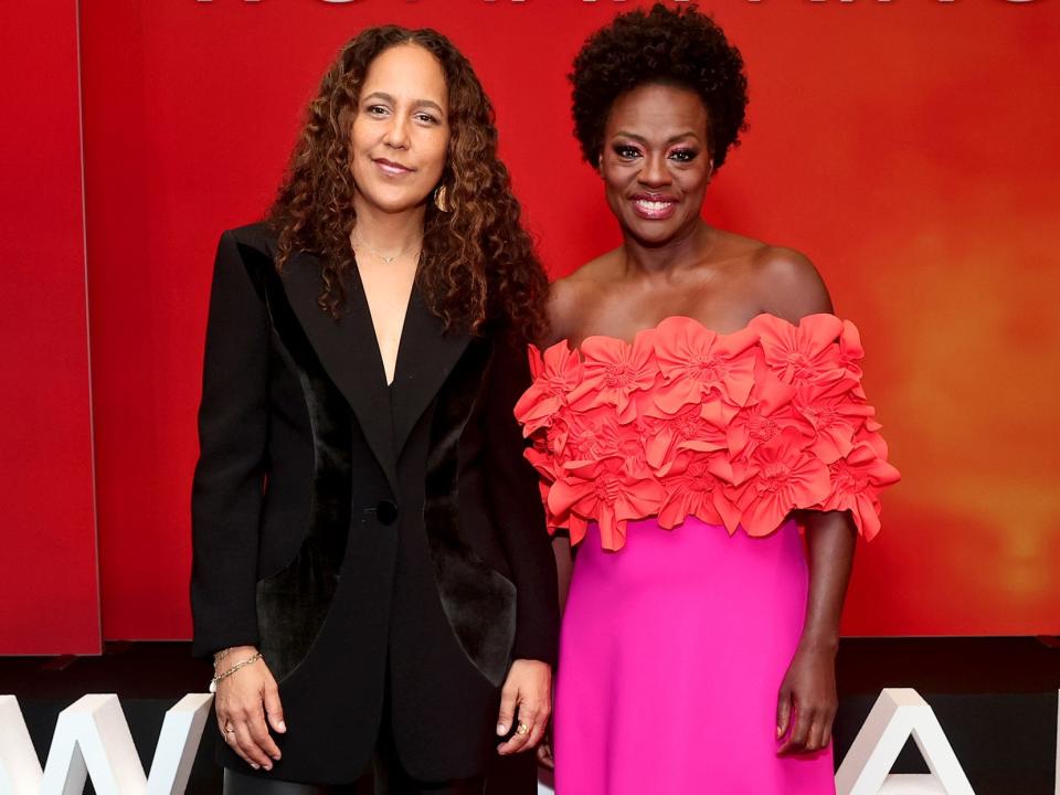 Gina Prince-Bythewood and Viola Davis standing next to each other