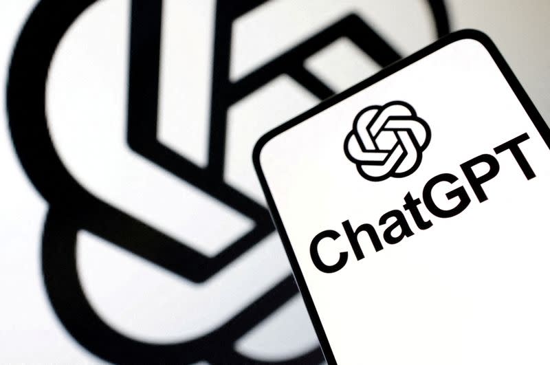 FILE PHOTO: ChatGPT logo is seen in this illustration taken, February 3, 2023. REUTERS/Dado Ruvic/Illustration/File Photo