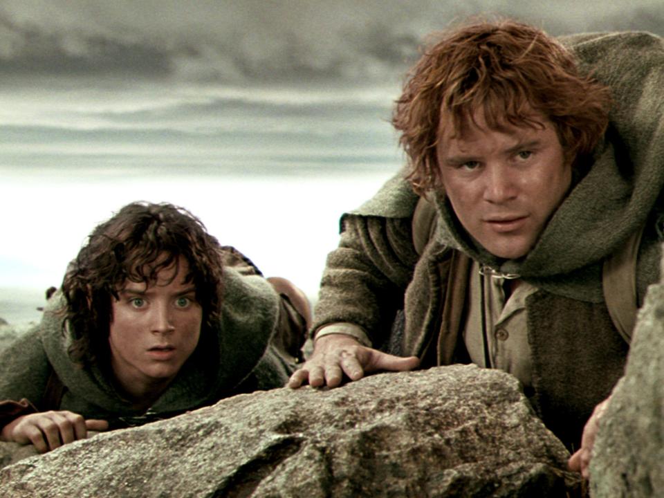 sam and frodo