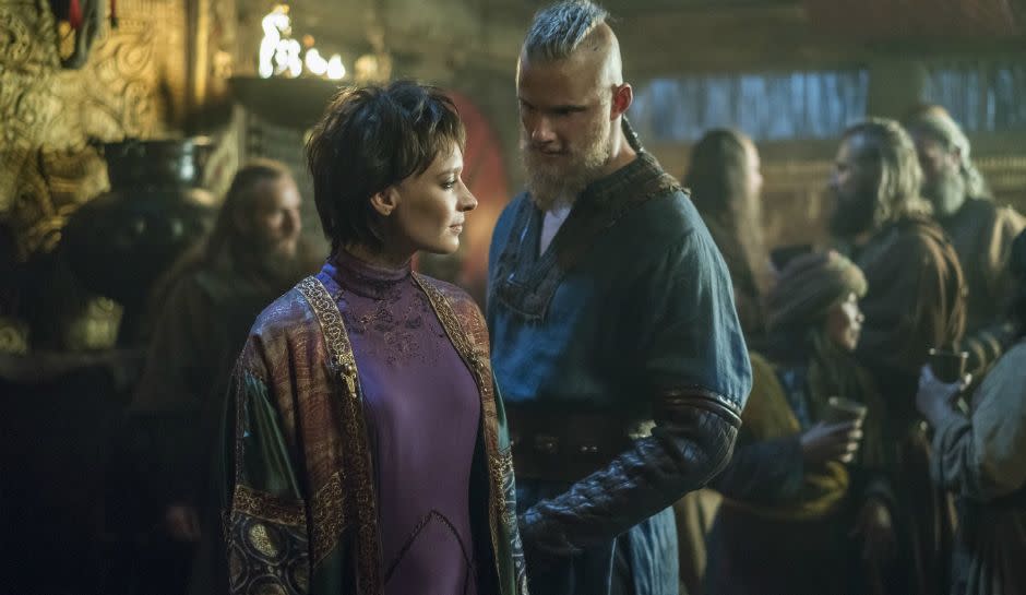 Vikings: Lagertha reacts as Bjorn Ironside marries his girlfriend