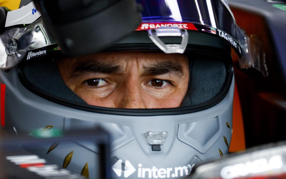 Sergio Perez of Mexico and Oracle Red Bull Racing prepares to drive in the garage during practice ahead of the F1 Grand Prix of Brazil at Autodromo Jose Carlos Pace on November 11, 2022 in Sao Paulo, Brazil - Jared C. Tilton/Getty Images