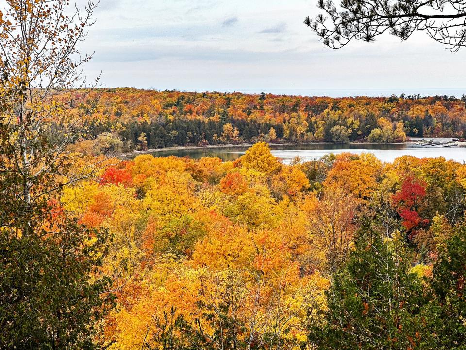 Aerial of Peninsula State Park