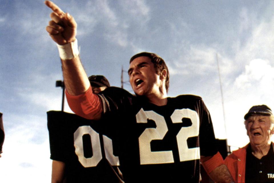 THE LONGEST YARD, Burt Reynolds, 1974