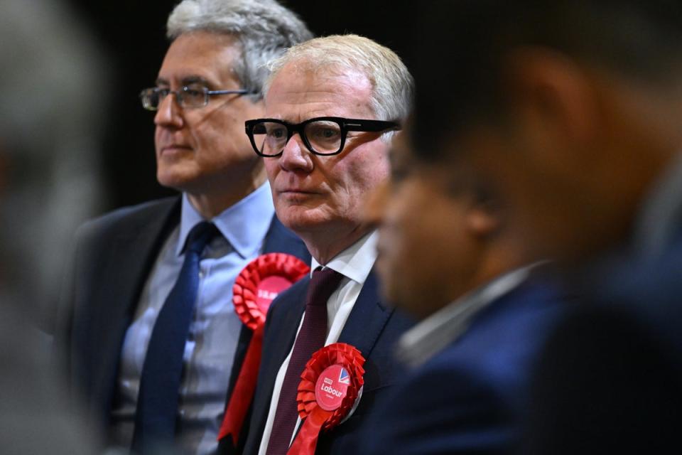Labour’s West Midlands mayor Richard Parker narrowly beat Conservative incumbent Andy Street, with independent pro-Palestine candidate Akhmed Yakoob hoovering up votes (Getty Images)