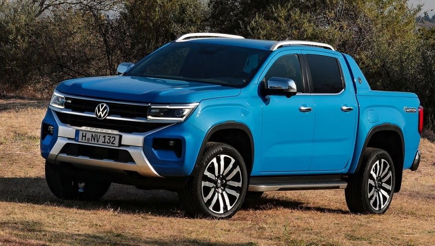 Así es la nueva Volkswagen Amarok 2023.