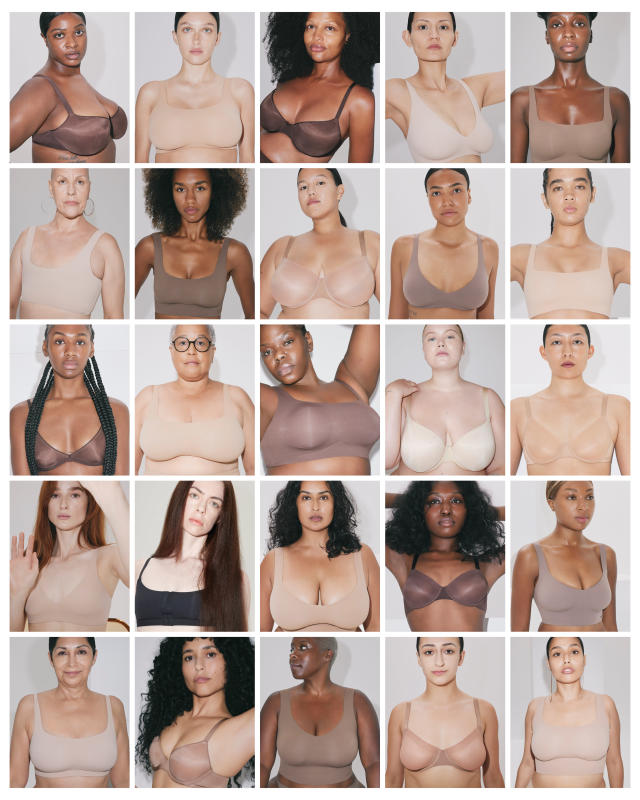 Kim Kardashian Recruits Cassie, Becky G, and More for SKIMS Bra