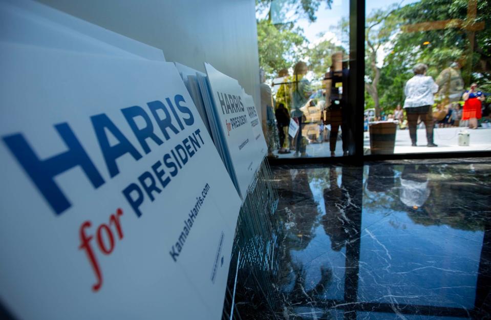 Harris campaign staffs up to compete for unhappy GOP, persuadable