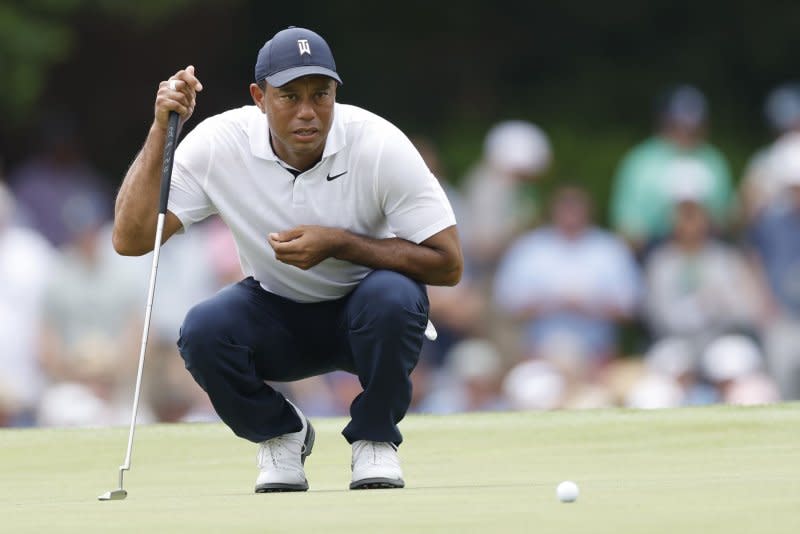 Tiger Woods appeared in three PGA Tour tournaments last season. File Photo by John Angelillo/UPI