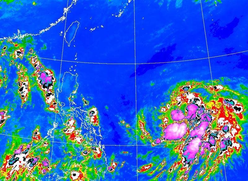 今年第3號颱風「谷超」預計今晚至明晨生成，侵台機率不高。（翻攝自氣象局官網）