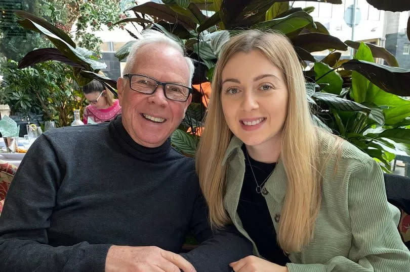 Ian with daughter Stephanie