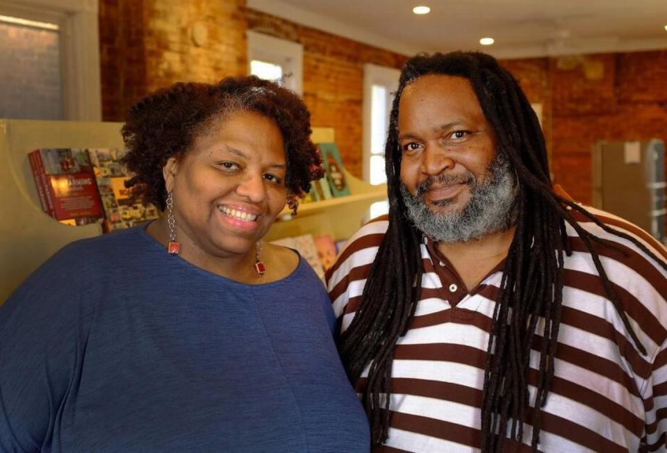 Writers Crystal Wilkinson and Ronald Davis reopened their Wild Fig Books in a renovated turn-of-the-century house on North Limestone last fall. Wilkinson has been named one of Southern Living magazine’s Southerners of the Year.