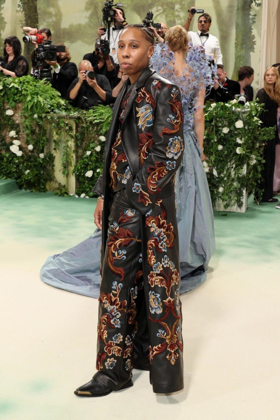 PHOTO: Lena Waithe attends The 2024 Met Gala Celebrating 'Sleeping Beauties: Reawakening Fashion' at The Metropolitan Museum of Art on May 06, 2024 in New York City. (Dia Dipasupil/Getty Images)