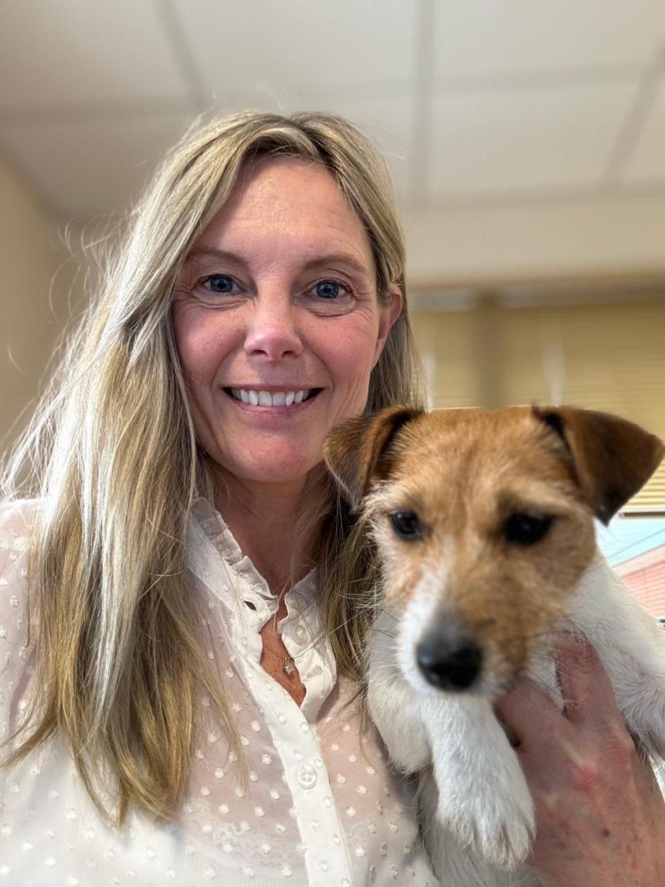 Eastern Daily Press: Nicola Haycroft, head of business development at Aviform, with her dog Peanut