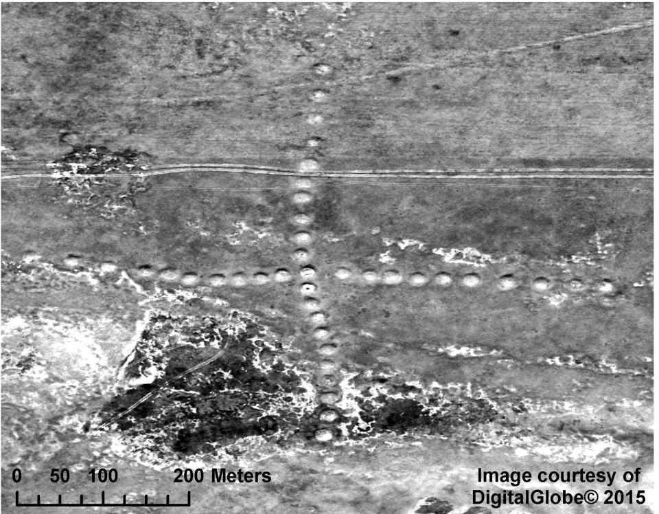 Nasa-Bilder: Jahrtausend alte Muster und Strukturen in Kasachstan entdeckt