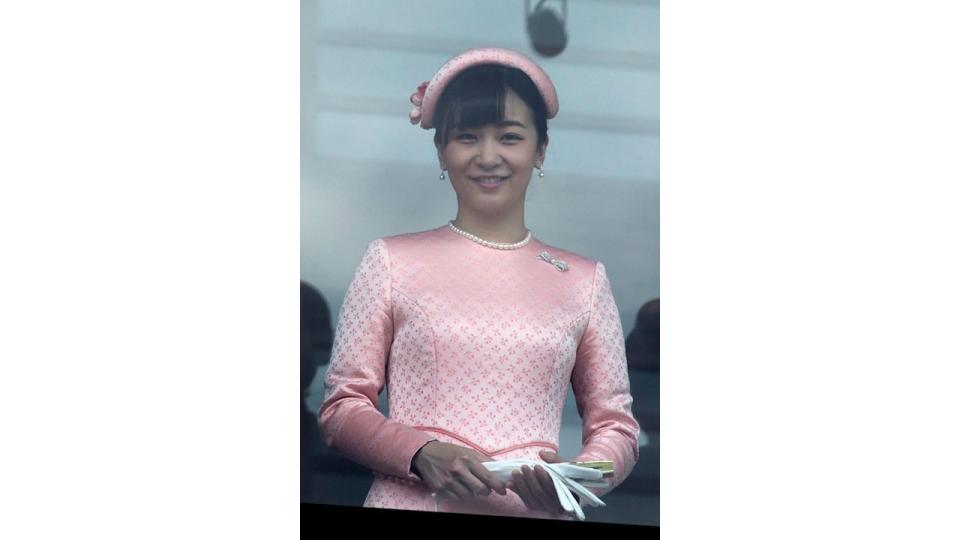 Princess Kako in a pink outfit