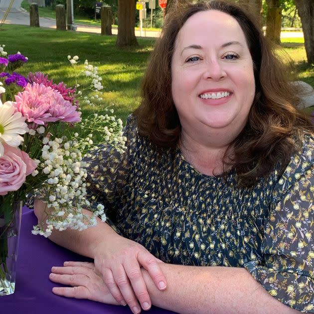 The author is seen last summer during her time at The Kenyon Review's summer writing workshop.