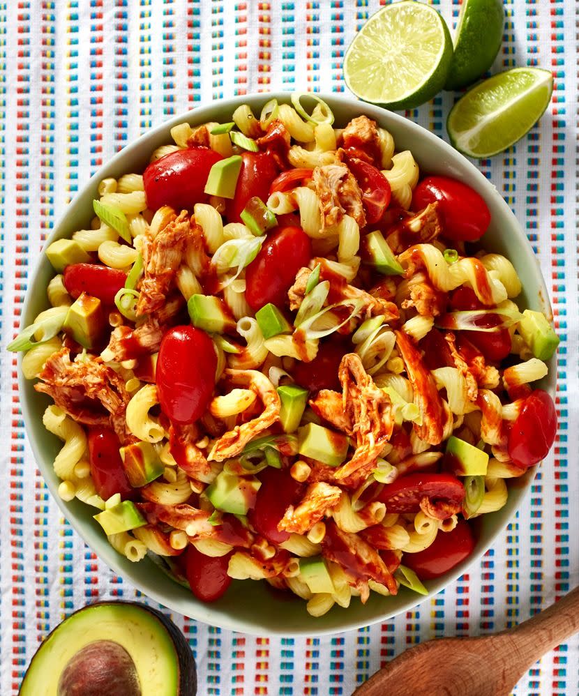 BBQ Chicken Pasta Salad