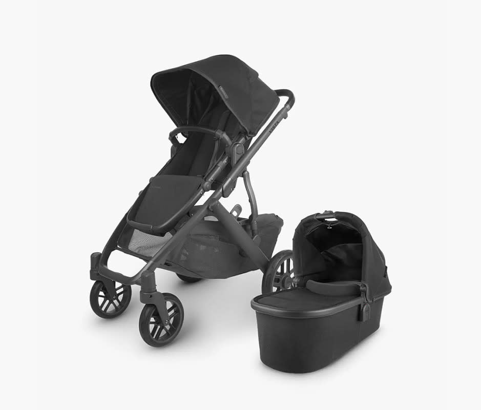 <p>Courtesy Image</p><p>There's a reason UPPAbaby strollers are as ubiquitous as iPhones these days. They get top marks for safety, style, and functionality. <a href="https://clicks.trx-hub.com/xid/arena_0b263_mensjournal?q=https%3A%2F%2Fwww.amazon.com%2FUPPAbaby-Vista-V2-Stroller-Charcoal%2Fdp%2FB07Z6YZPL8%3FlinkCode%3Dll1%26tag%3Dmj-yahoo-0001-20%26linkId%3D2406614d19e1c2f8564f32235cf5d7ae%26language%3Den_US%26ref_%3Das_li_ss_tl&event_type=click&p=https%3A%2F%2Fwww.mensjournal.com%2Fgear%2Fgifts-for-her%3Fpartner%3Dyahoo&author=Brittany%20Smith&item_id=ci02ccb0ac0000268f&page_type=Article%20Page&partner=yahoo&section=Gear&site_id=cs02b334a3f0002583" rel="nofollow noopener" target="_blank" data-ylk="slk:Vista V2;elm:context_link;itc:0;sec:content-canvas" class="link ">Vista V2</a> has a luxurious full-grain leather handle, intuitive foot controls to lock the wheels, all-wheel suspension with independent shocks for a bump-free ride, and a massive basket capable of holding 30 pounds. If your family grows, you can convert the system to a double or triple configuration with expansion add-ons. But for your first, the bassinet is a mainstay, with thoughtful features like a UPF 50+ sunshade and a perforated mattress pad and vented base. The inner liner and boot cover are also water-repellent. My brother used this for his first child and loved the ability to recline the seat and leg rest to keep his daughter comfortable when walking or napping on the go.</p>