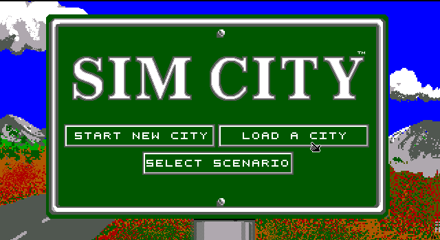 《模擬城市1》（圖片來源：Maxis）