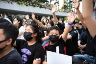 Anti-government protest in Hong Kong