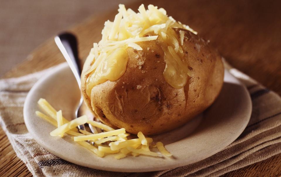 potato with cheese