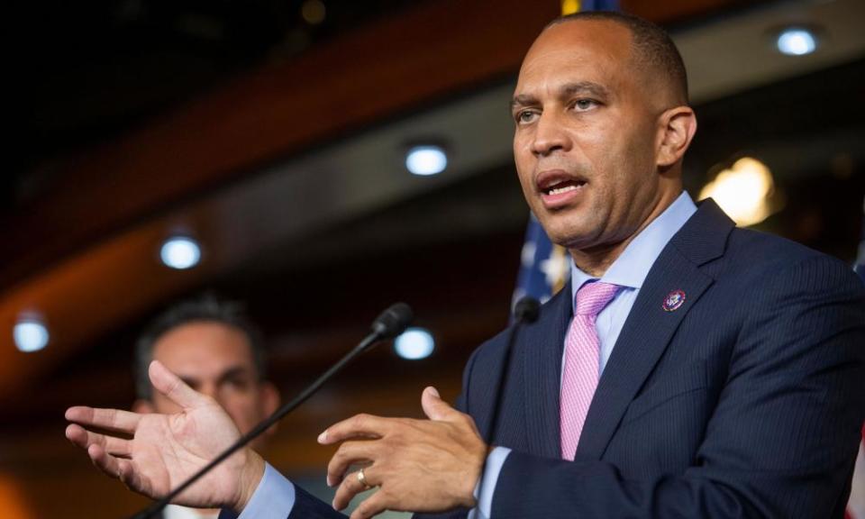 Representative Hakeem Jeffries is one possible successor to Pelosi as House speaker.