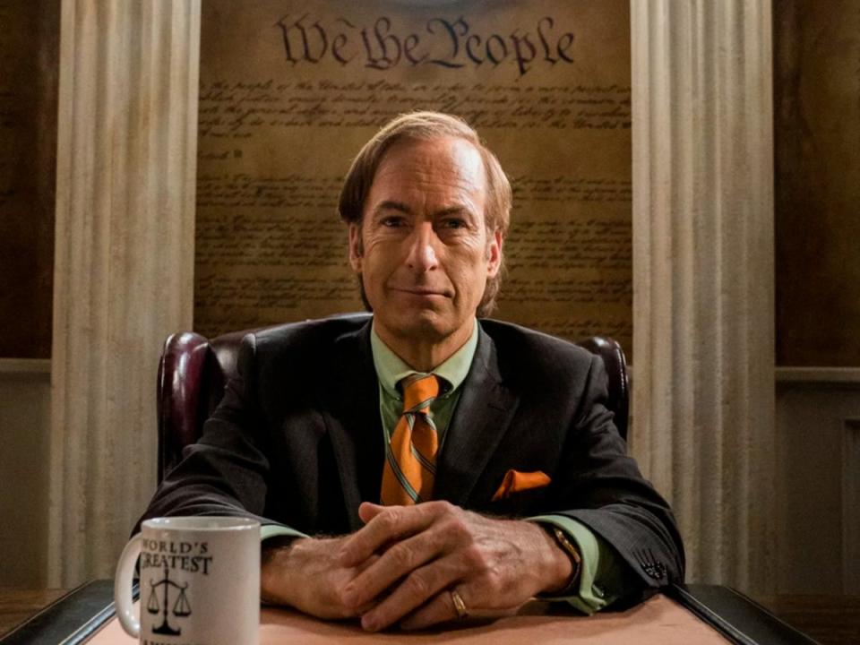 Bob Odenkirk as Saul Goodman in ‘Better Call Saul' (Sony/AMC)
