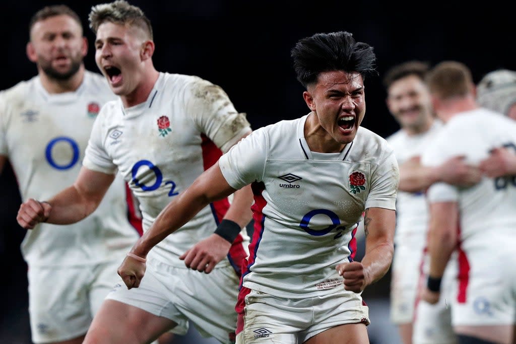 Marcus Smith’s late penalty secured a remarkable win for England over South Africa at Twickenham  (AFP via Getty Images)