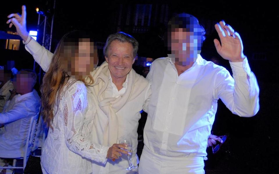 This photo of Jean-Luc Brunel was discovered on social media by the French daily 20 Minutes, and shows the modeling mogul at party in France on July 5, 2019, a day before his close friend Jeffrey Epstein was arrested while returning to the United States from Europe.