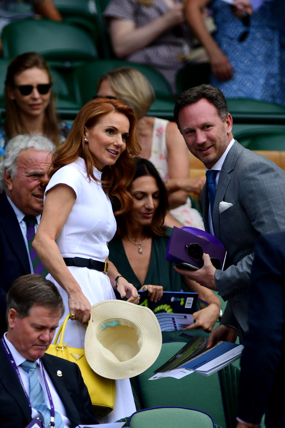 Day five of Wimbledon 2019: Geri Horner