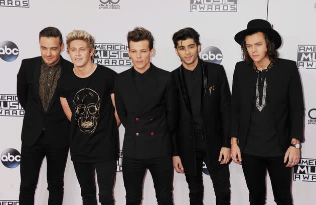 One Direction in 2014, shortly before Zayn's departure (Photo: Jeffrey Mayer via Getty Images)