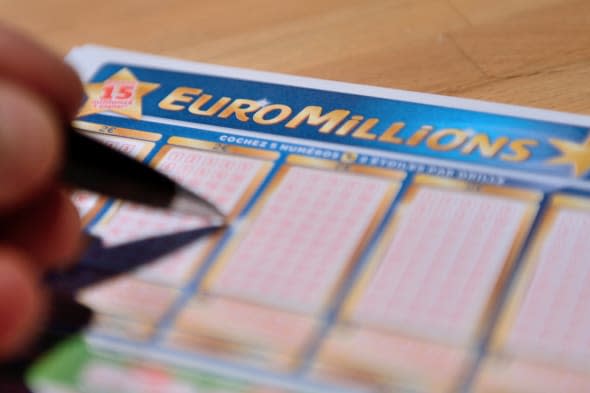 A lucky ticket-holder could scoop a massive £128 million in today's EuroMillions draw.