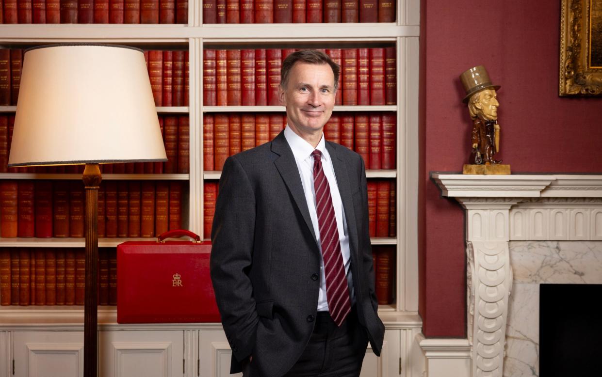 Jeremy Hunt says: 'We have to show the country there is a path to a lower tax economy'