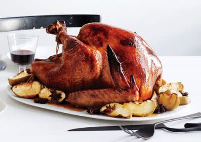 Cider-Brined Turkey with Star Anise and Cinnamon. Photograph by Marcus Nilsson