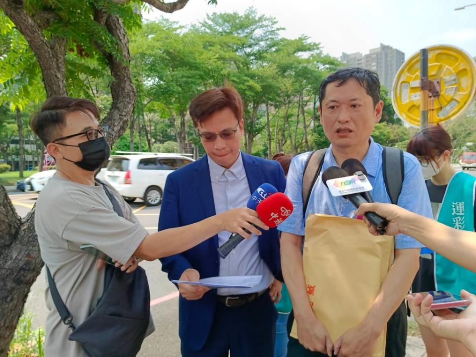 《圖說》運彩公會理事長何昱奇遭理專冒名招攬投資，出面呼籲民眾勿上當受騙。