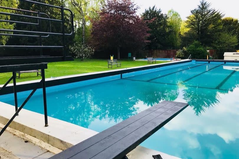 Marbury Open Air Swimming Pool near Northwich -Credit:Marbury Park Swimming Club