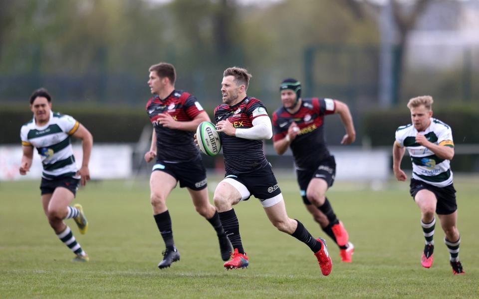 Saracens on the charge - GETTY IMAGES