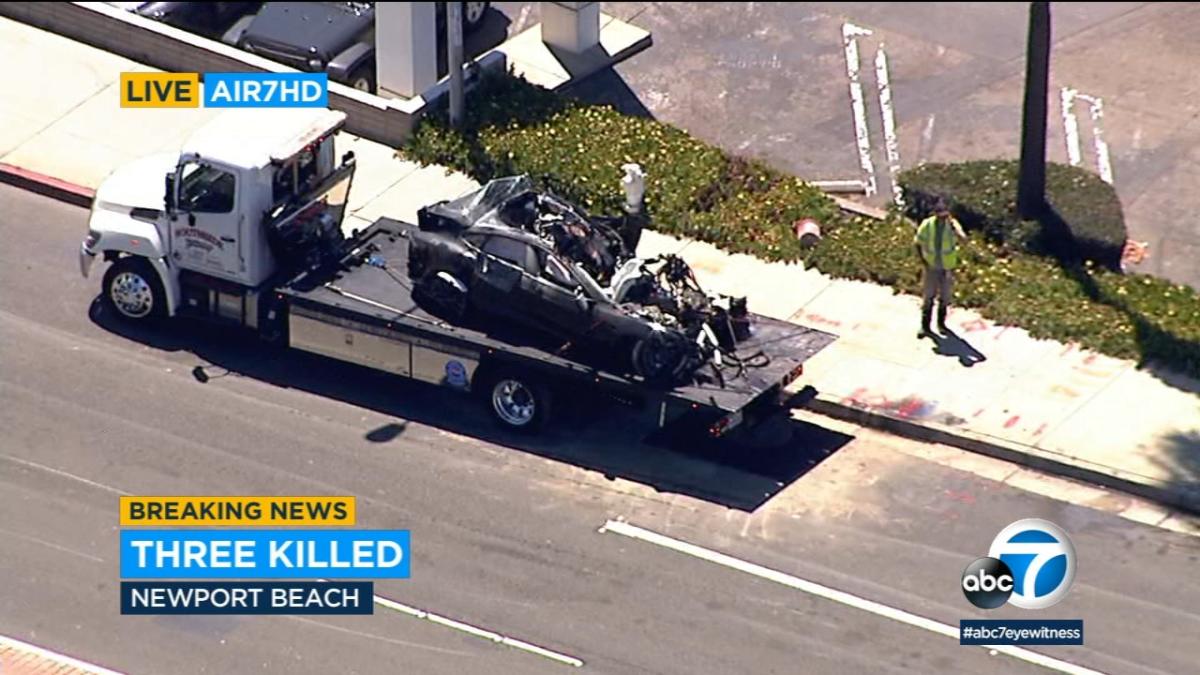 3 Dead After Crash On Pacific Coast Highway In Newport Beach