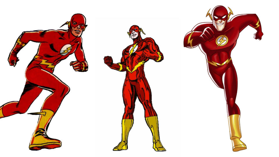 The Scarlet Speedster has needed few changes to his iconic costume over the decades.