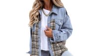 amazon-btfbm-denim-flannel-shacket