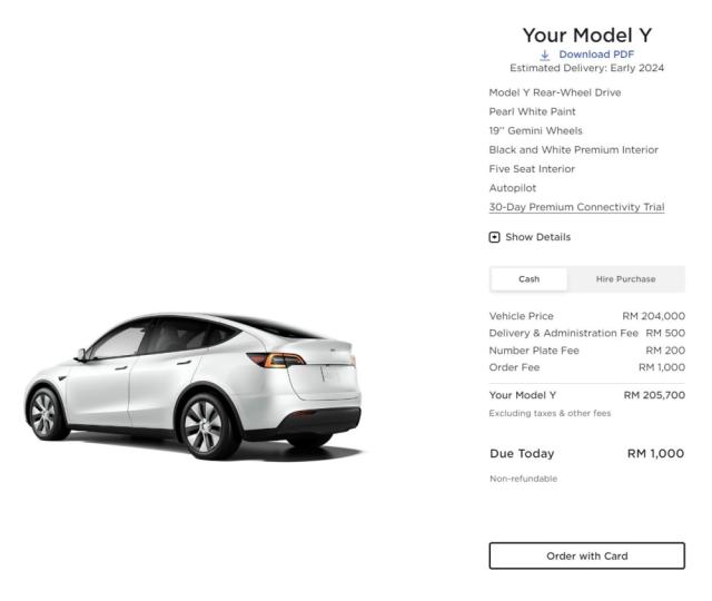 Tesla starts trial production of Model Y Long Range Rear-Wheel-Drive