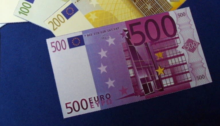 The ECB is to stop issuing the 500-euro bills around the end of 2018 although those currently in circulation will remain legal tender