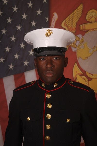 Pfc. Noah Evans, a USMC recruit, died April 18, 2023 at boot camp at Parris Island.